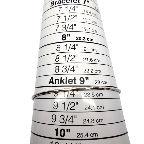 Sterling Silver Blue Kyanite Bangle Bracelet # 20945 - Picture 9 of 12